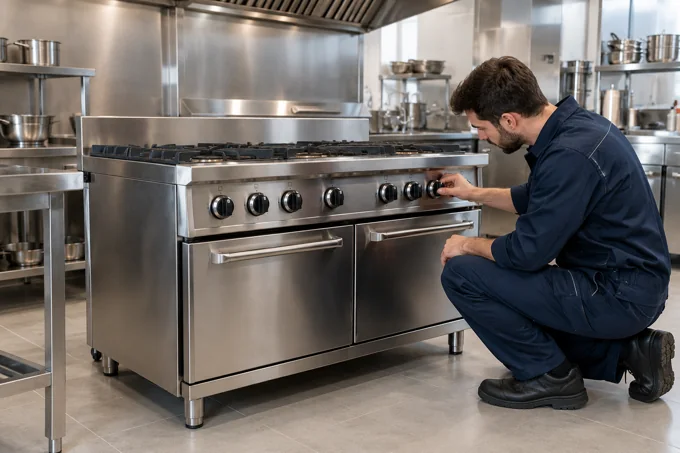 Revisió de cuina professional · Imatge il·lustrativa de Servei tècnic i manteniment