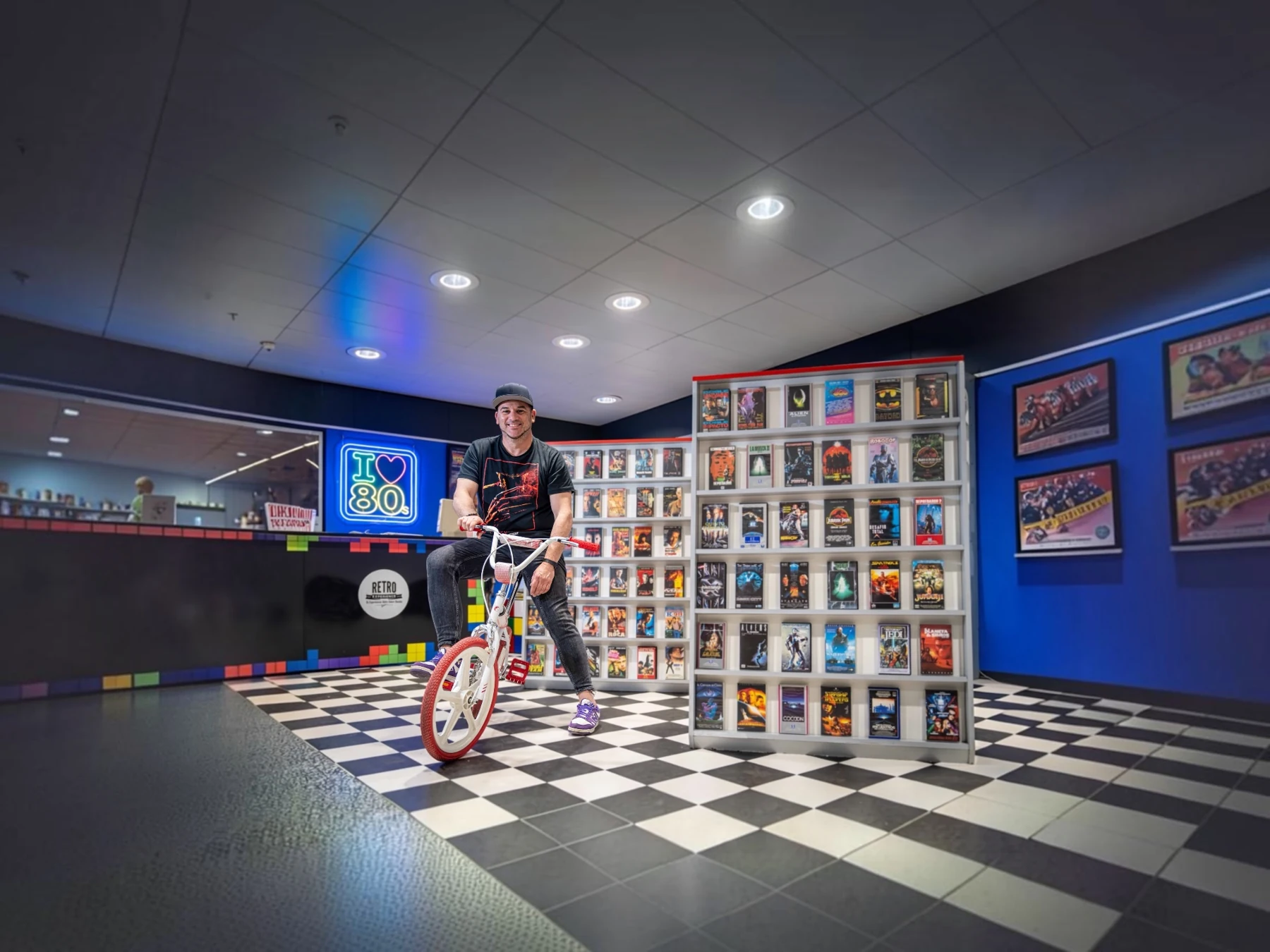 Espacio de Retro Experience BCN para producciones y eventos